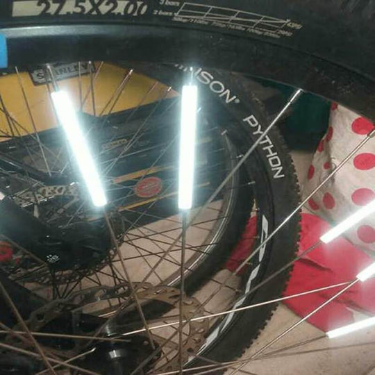 12個入り自転車用ホイールスポークリフレクター