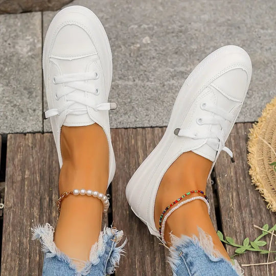 Dames Schoenen Platte Casual Stijl Kunstleer 2