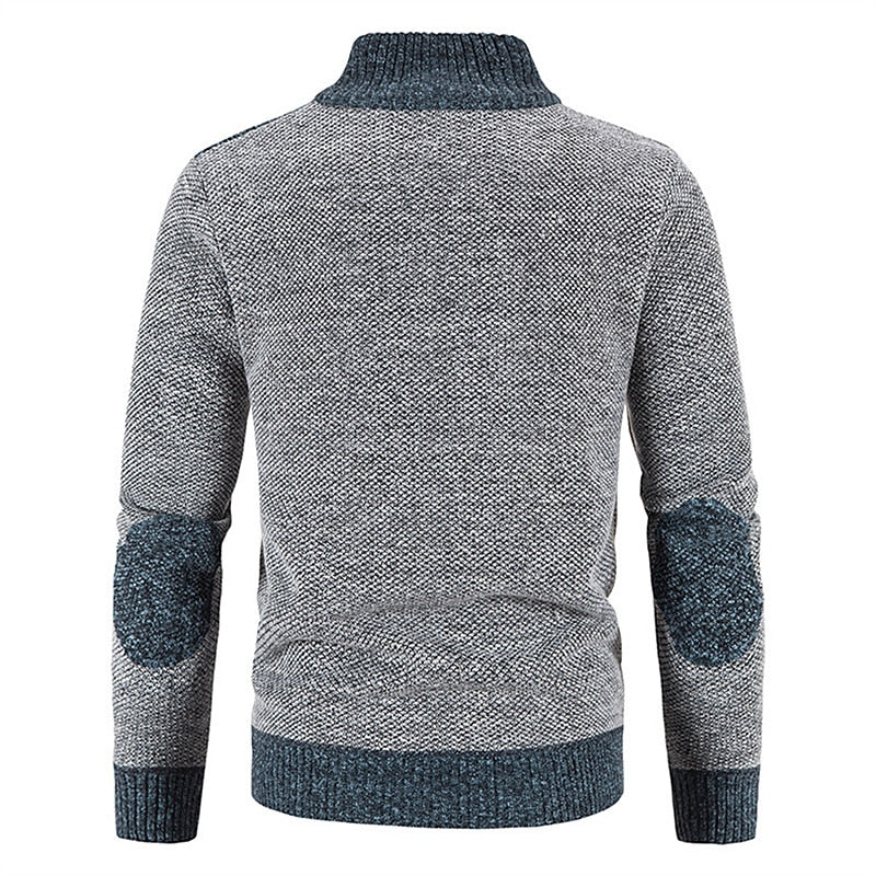 Heren Vest Met Rits Moderne Snit Zachte Binnenvoering Synthetische Vezels 2