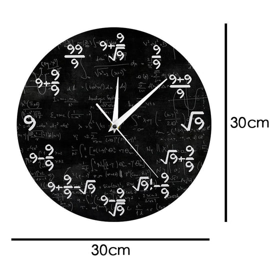 9S数学壁掛け時計