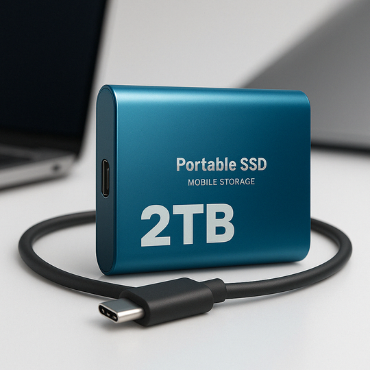 ポータブルSSDストレージ 外付け 高速 USB-C 1050MB/s