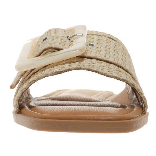 Casual Sandalen met Gesp Natuurlijk 1