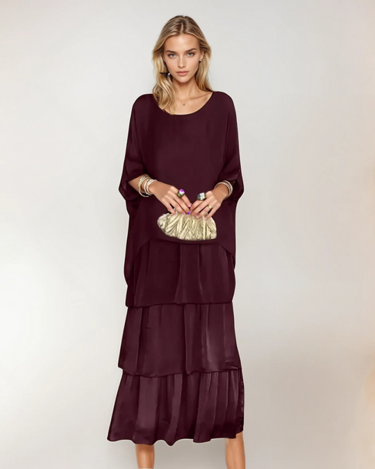 Dames Casual Jurk Elegante Stijl Hoogwaardige Stof voor Feestelijke Gelegenheden 2