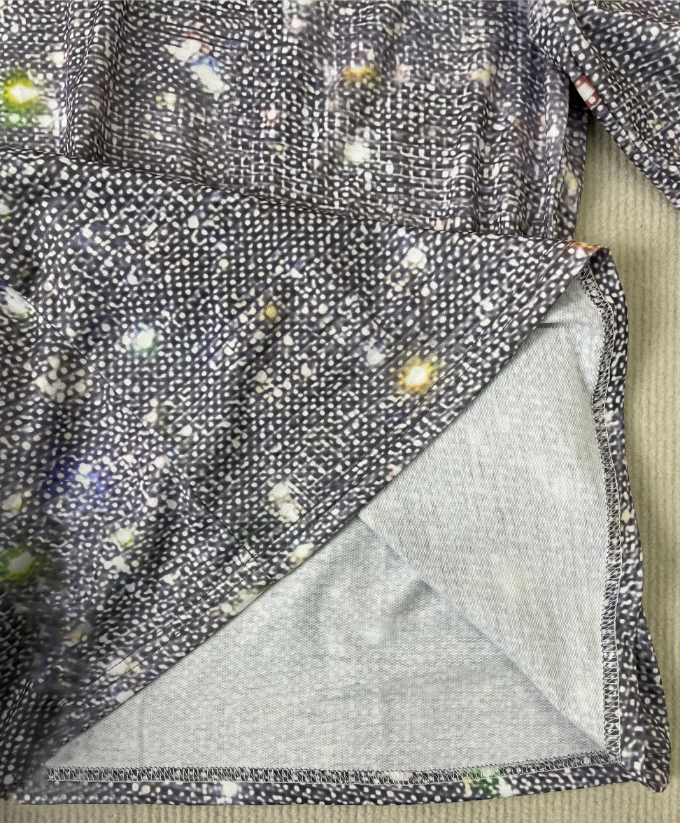 Dames Glitter Top V-Hals Lange Mouwen Metallic Spandex 4