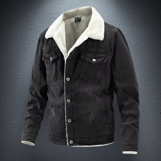 Dames Jas Denim Met Fleece Voering Casual Voor Elk Seizoen 2