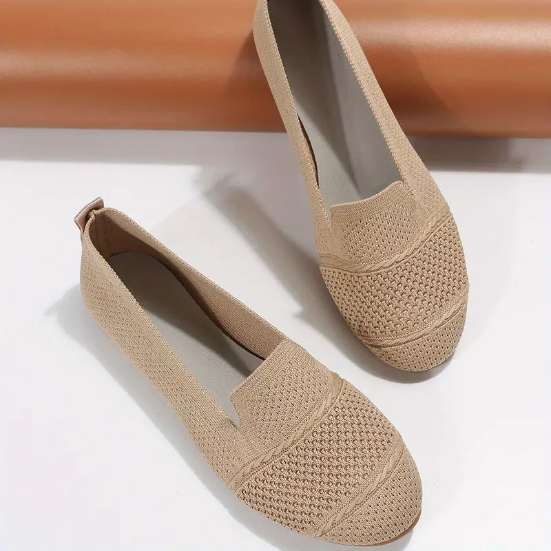 Dames Schoenen Slip-On Casual Stijl Ademend Textiel Luxe Voering 3