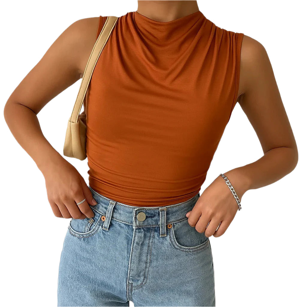 Dames Tanktop Mouwloos Klassiek Ademend Comfortabel 0