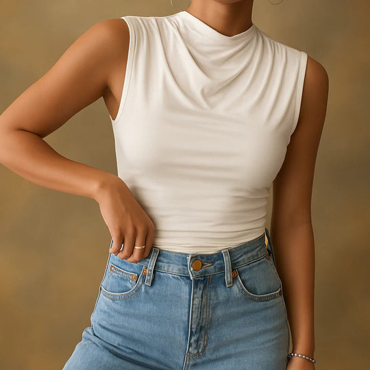Dames Tanktop Mouwloos Klassiek Ademend Comfortabel 3