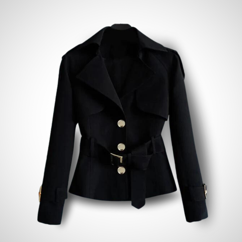 Dames Trenchcoat Vintage Handgemaakt Luxe 1