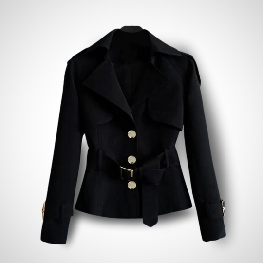 Dames Trenchcoat Vintage Handgemaakt Luxe 1