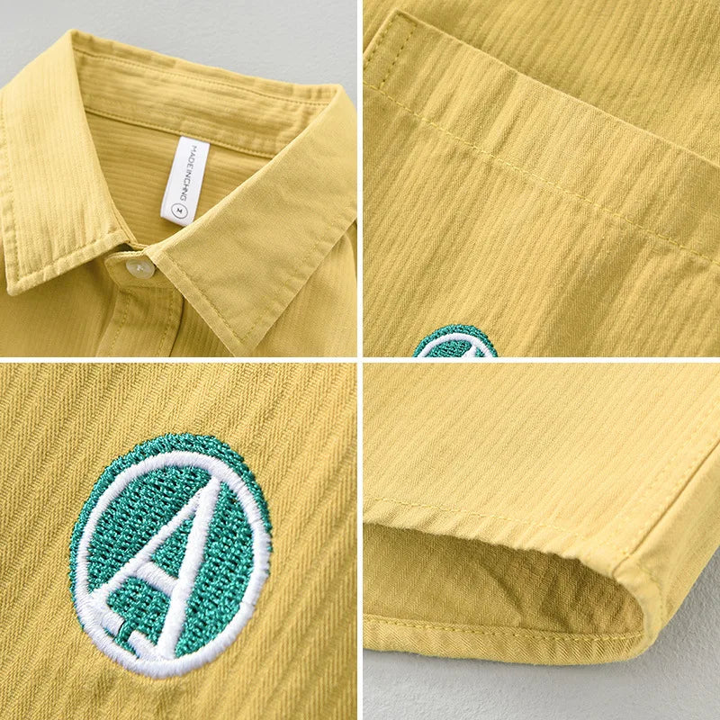 Heren Overhemd Klassiek Comfortabel Hoogwaardige Zachte Stof 5