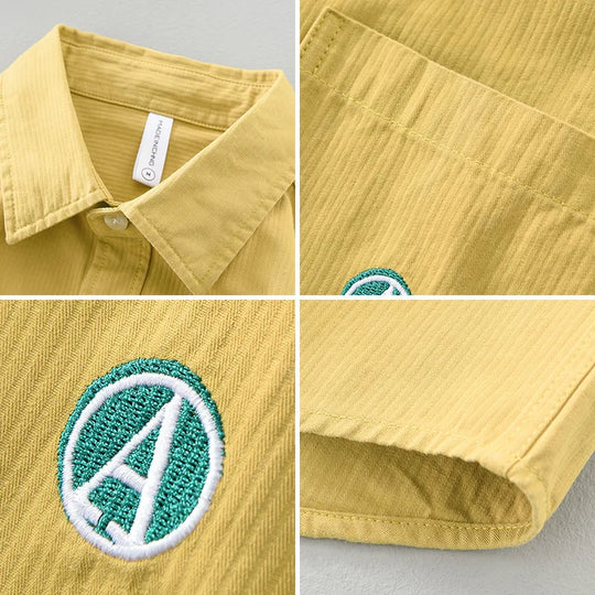 Heren Overhemd Klassiek Comfortabel Hoogwaardige Zachte Stof 5