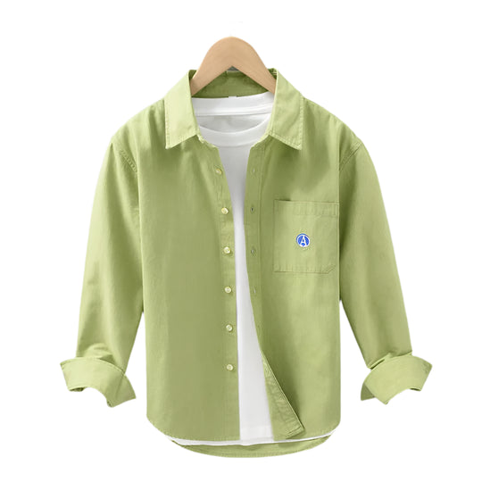 Heren Overhemd Klassiek Comfortabel Hoogwaardige Zachte Stof 1