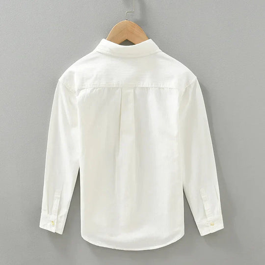 Heren Overhemd Klassiek Comfortabel Hoogwaardige Zachte Stof 3