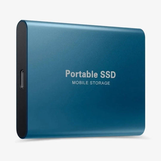 高速外付けSSDアルミ製ポータブルドライブ