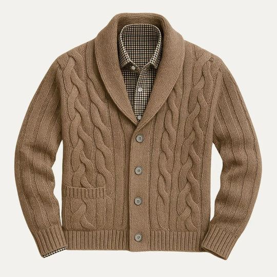 Heren Cardigan Gebreid Merino Wol Casual en Formeel 2