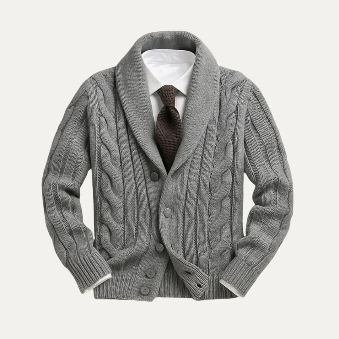 Heren Cardigan Gebreid Merino Wol Casual en Formeel 5