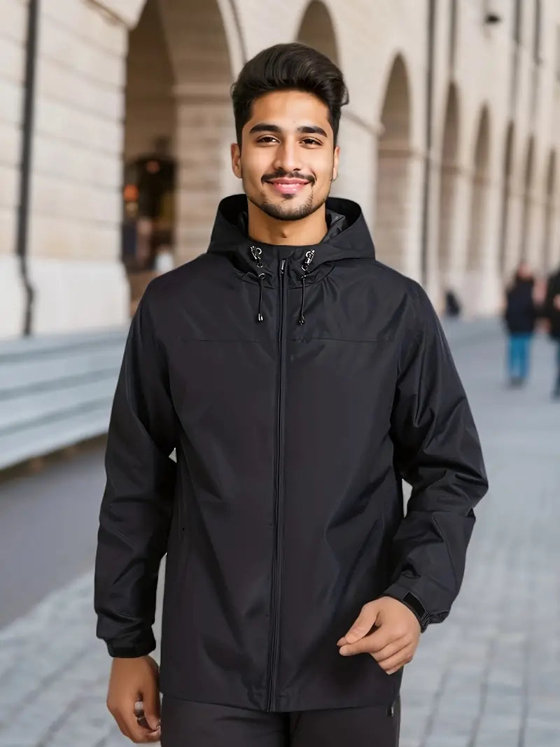 Heren Casual Windbreaker Jacket Waterdicht 8