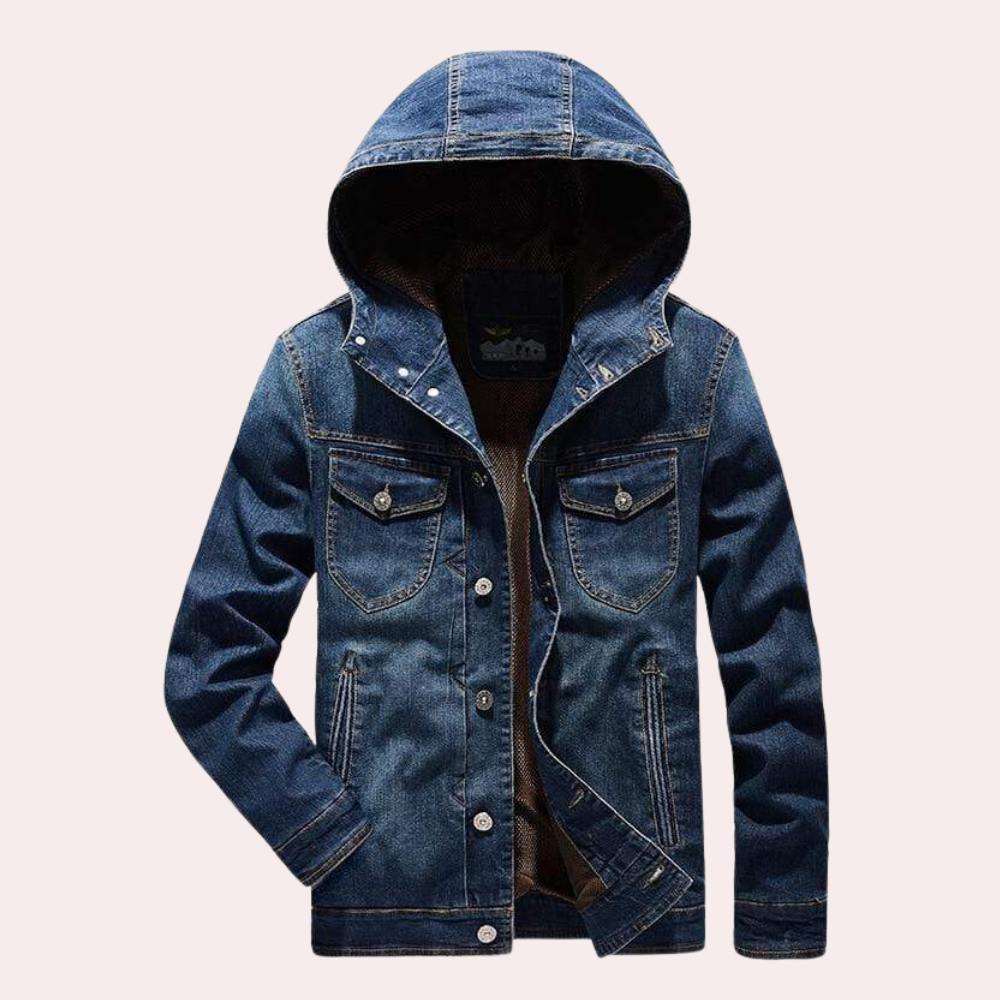 Heren Denim Jacket Casual Stijl 1
