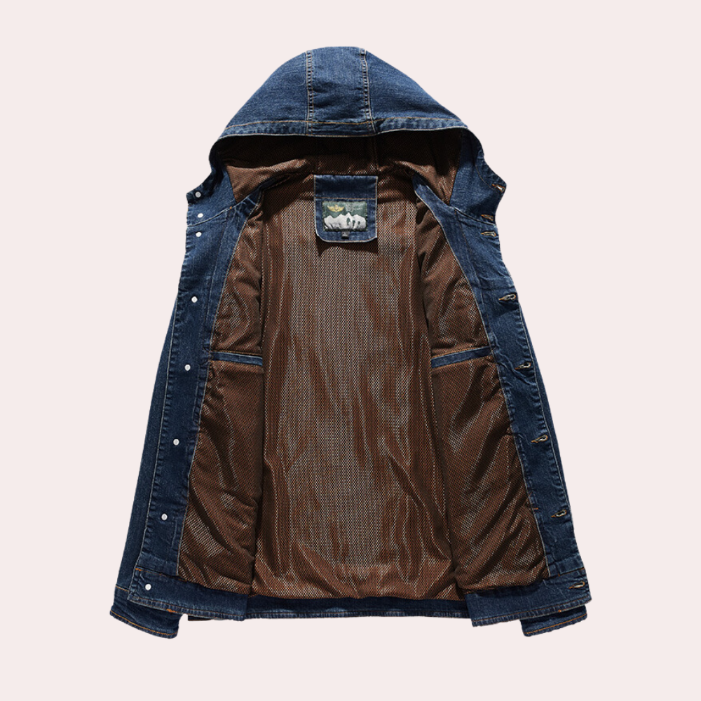 Heren Denim Jacket Casual Stijl 3