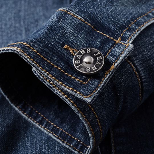 Heren Denim Jacket Casual Stijl 4