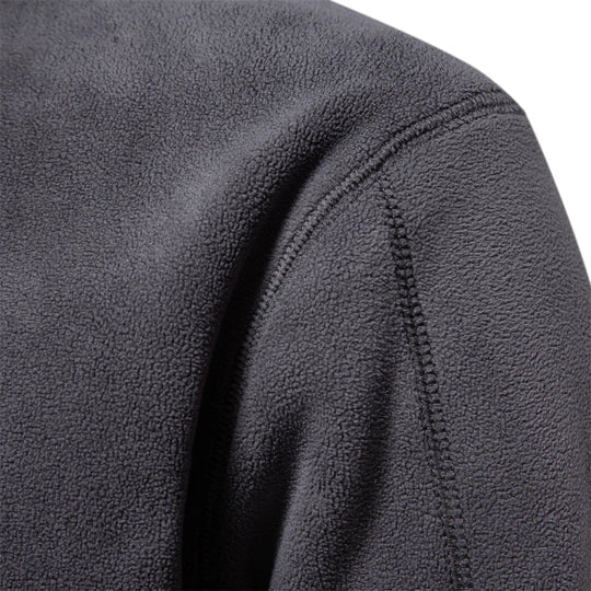 Heren Fleece Jacket Dikke Warme Pullover Met Rits 4