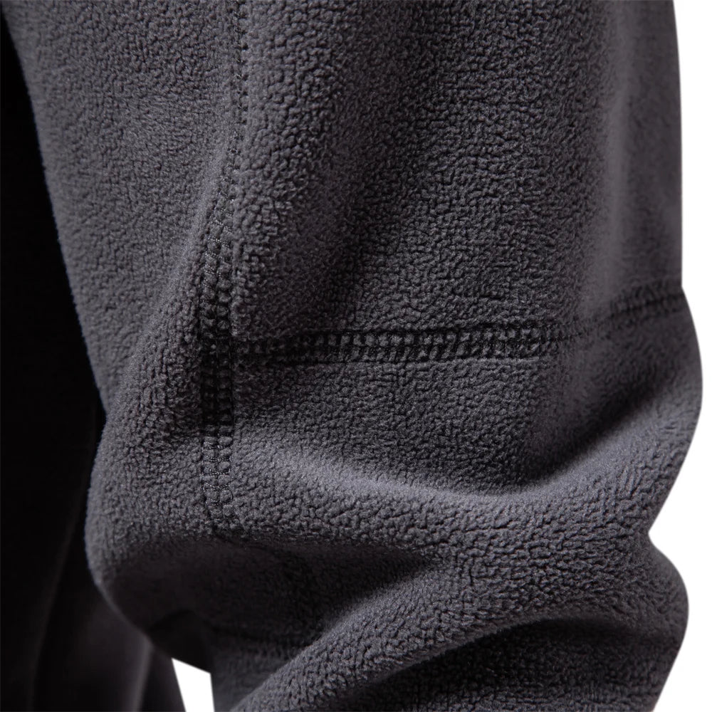 Heren Fleece Jacket Dikke Warme Pullover Met Rits 5