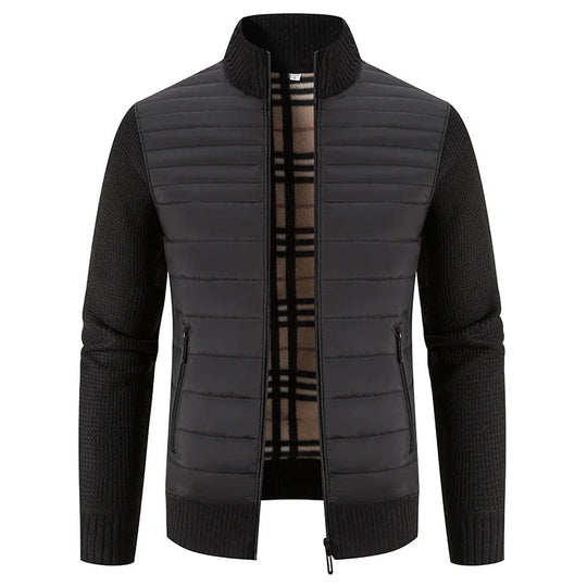 Heren Fleecejacka Kort Modern Design 1