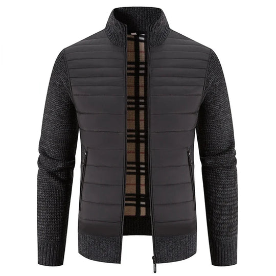 Heren Fleecejacka Kort Modern Design 2