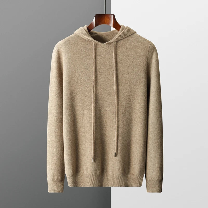 Heren Hoodie van Merinowol voor Comfort en Stijl 1
