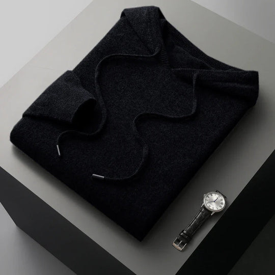Heren Hoodie van Merinowol voor Comfort en Stijl 10