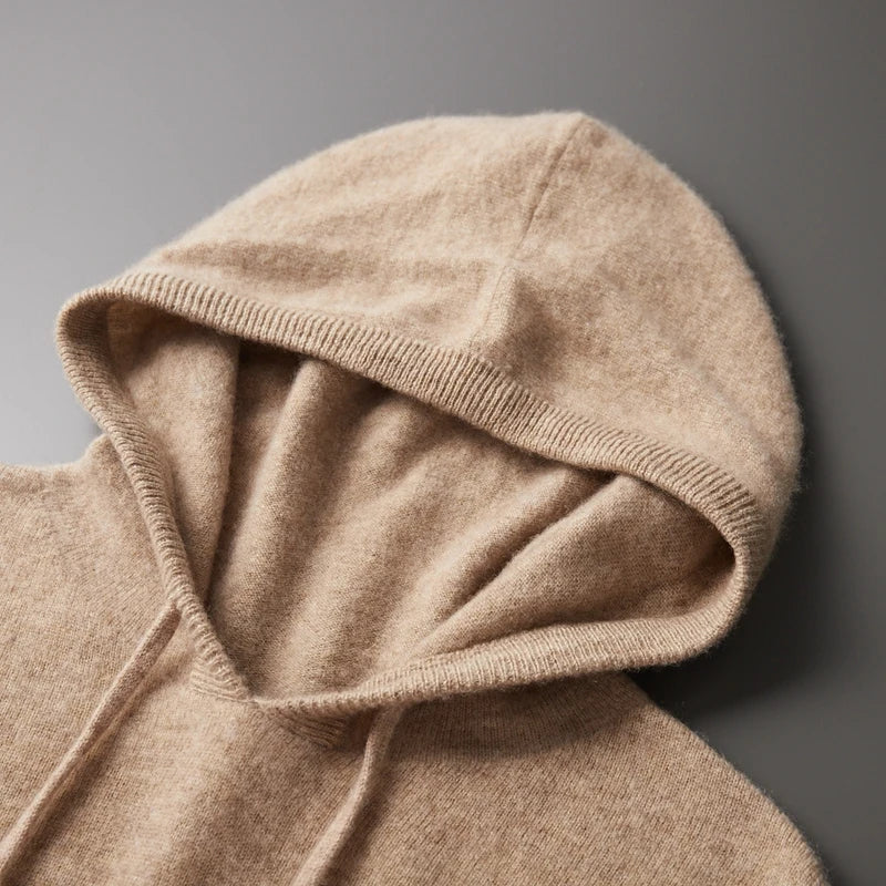 Heren Hoodie van Merinowol voor Comfort en Stijl 5