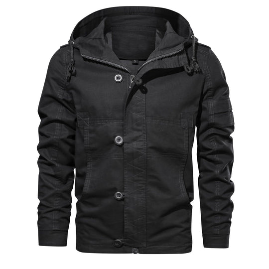 Heren Jas Casual Katoen Urban Scout 2