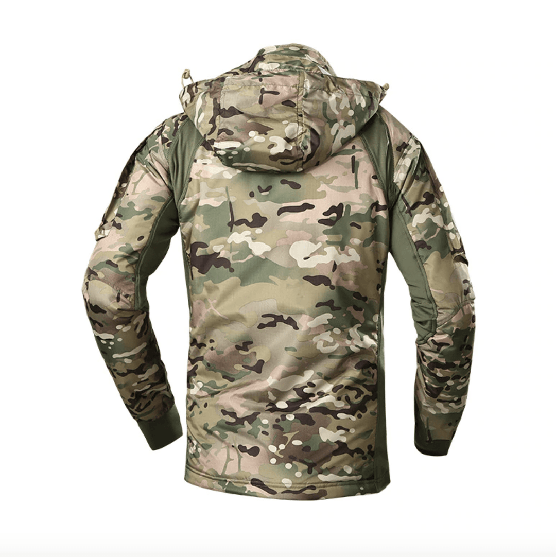 Heren Regenjas Waterdicht Winddicht Met Afneembare Kap Premium Polyester 5