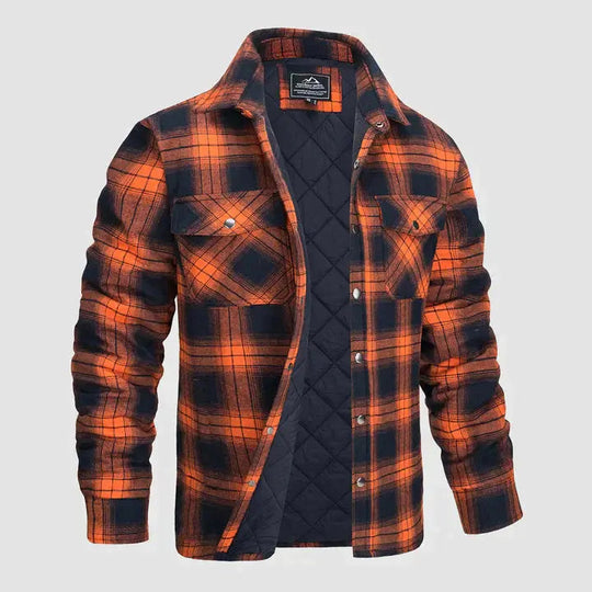 Heren Ruitvormige Langarmige Blazer 10