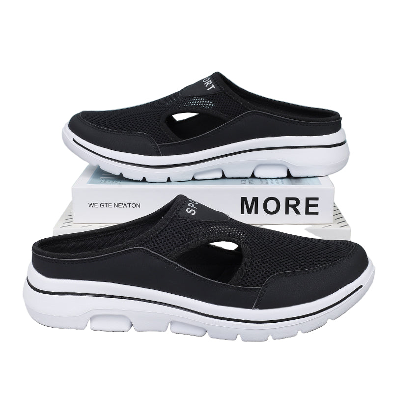 Heren Slip-On Slippers met Ondersteunende Zool 0