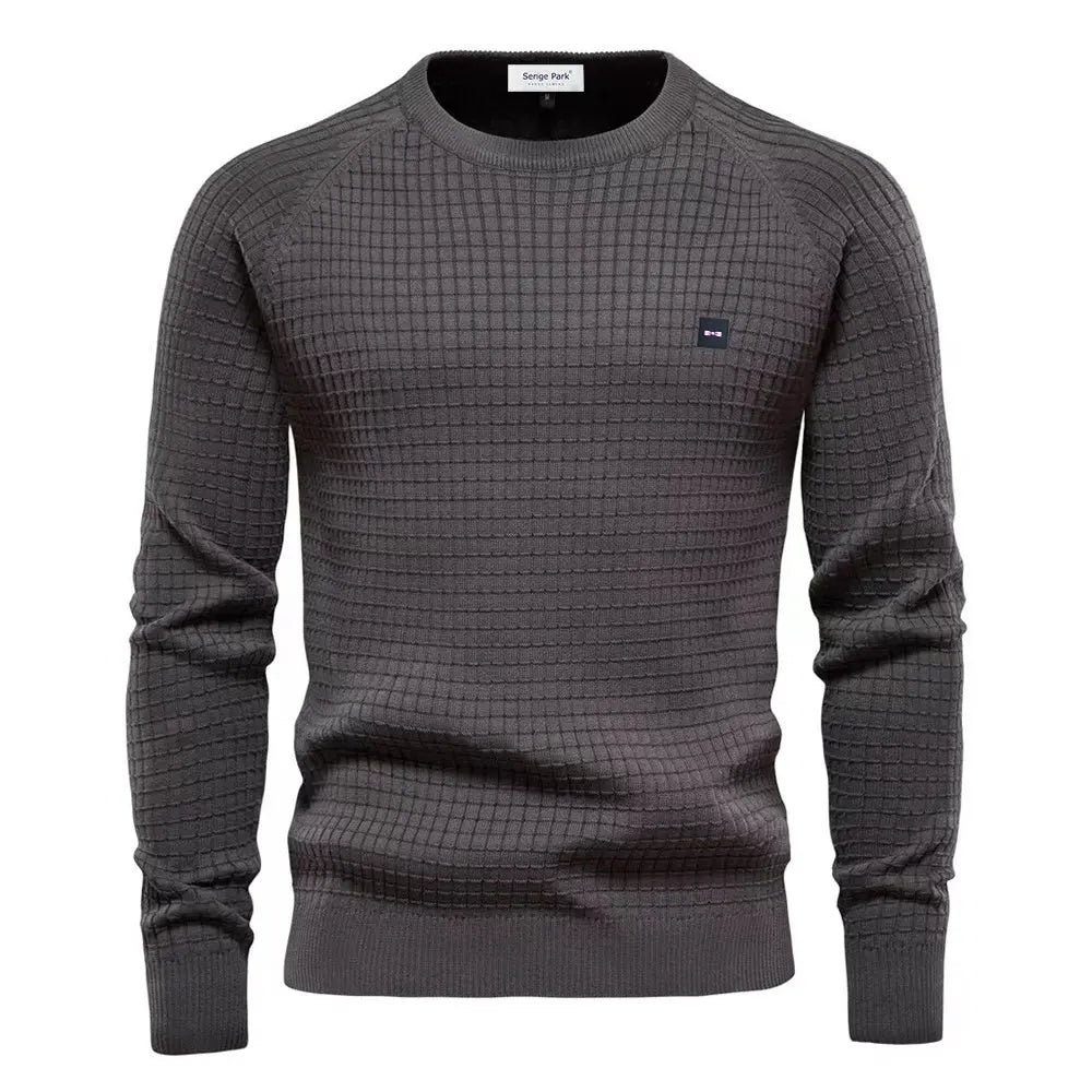 Heren Trui Comfortabel Minimalistisch Design 3