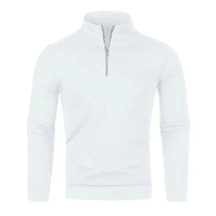 Heren Trui met Halve Blixtluiting Casual en Trendy 10