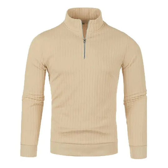 Heren Trui met Halve Blixtluiting Casual en Trendy 11