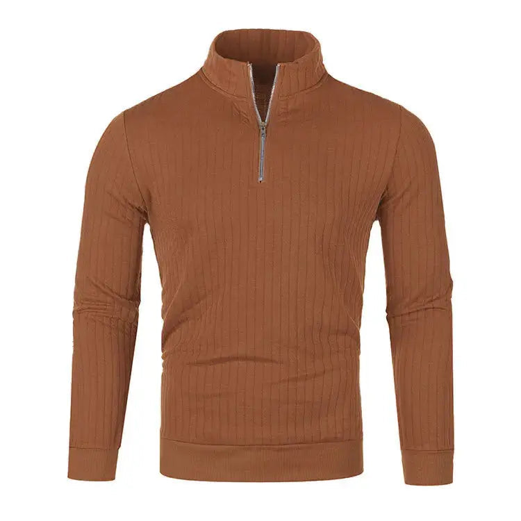 Heren Trui met Halve Blixtluiting Casual en Trendy 9