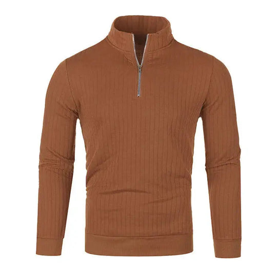 Heren Trui met Halve Blixtluiting Casual en Trendy 9