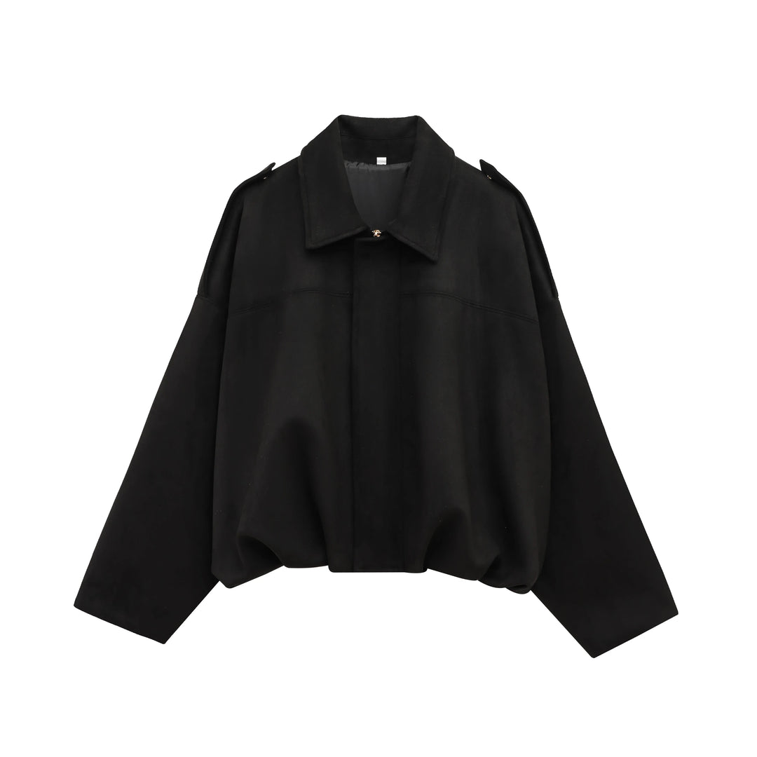 Kvinners Bomberjakke Uformell Stil Trendy Design