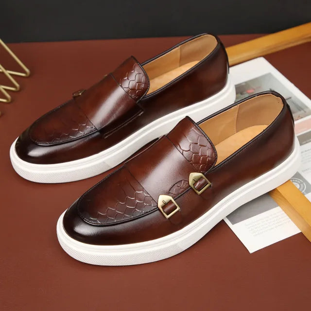 Heren Loafers Stijlvol Kunstleer Comfortabele Schoenen voor Mannen 3