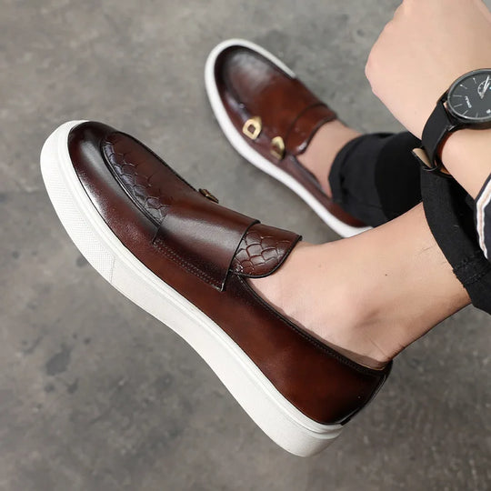 Heren Loafers Stijlvol Kunstleer Comfortabele Schoenen voor Mannen 4