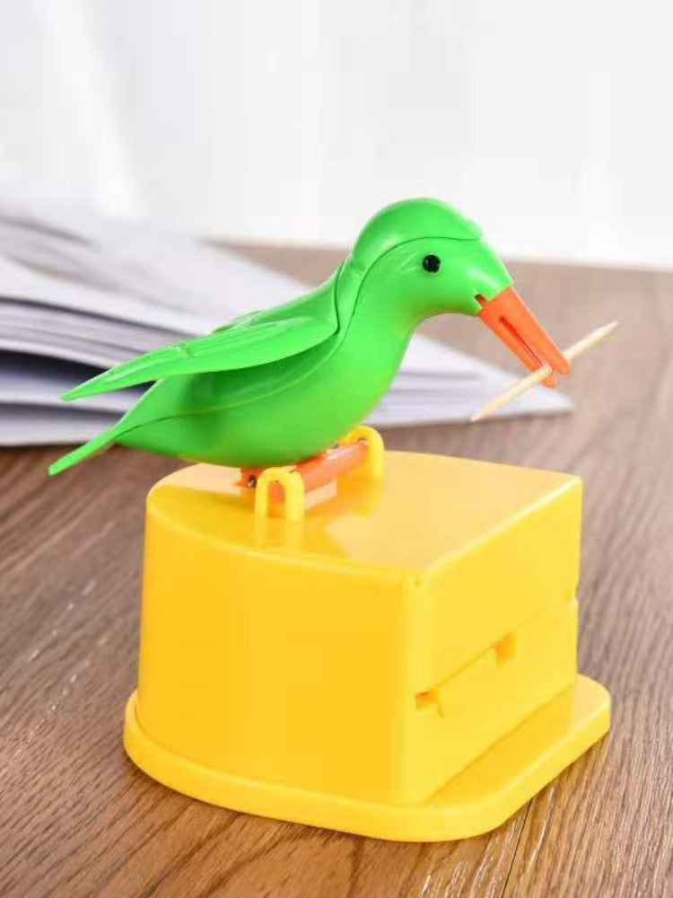 鳥の爪楊枝ディスペンサー