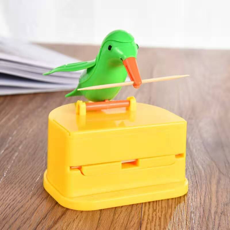 鳥の爪楊枝ディスペンサー