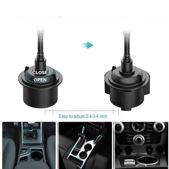 柔軟な車のカップの電話ホルダー