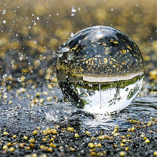 水晶玉レンズ写真球