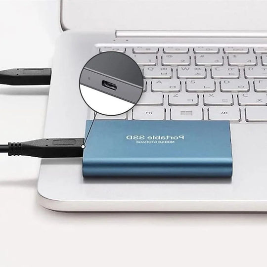 外付けSSD ポータブル アルミニウム製 1TB～30TB 耐衝撃・防水仕様