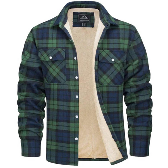 Vrouwen Fleece Gevoerde Ruitjack Comfortabel voor Herfst en Winter 4